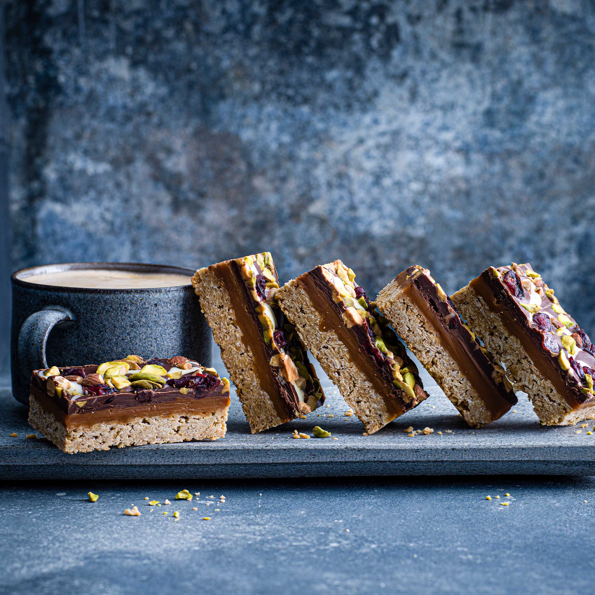 Caramel and Chocolate Flapjack, Bulk Cakehead