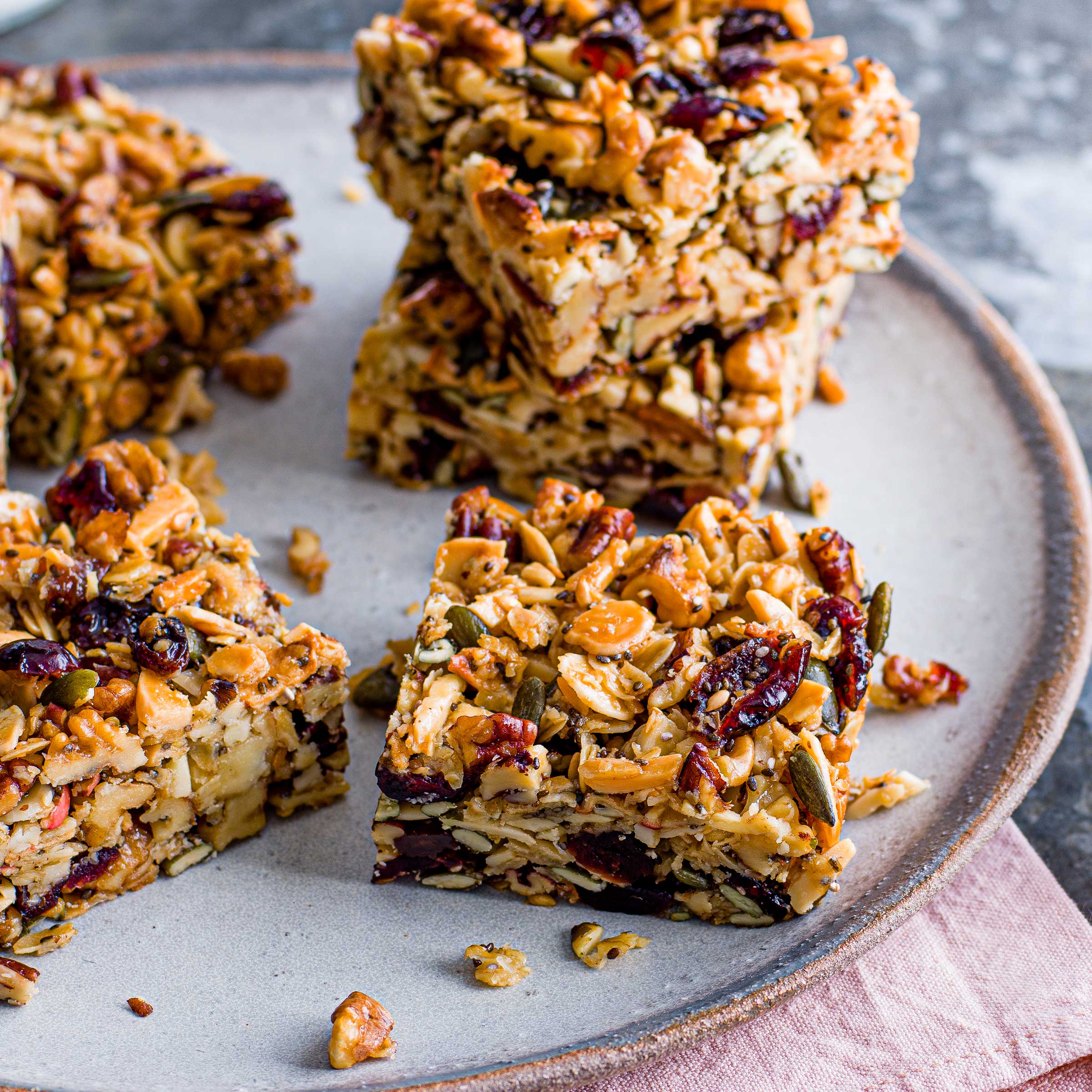Vegan Granola Tray Bake, Wholesale Cakehead