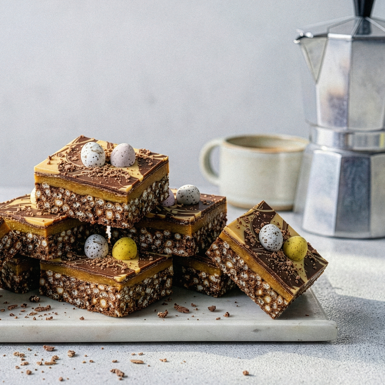 Easter Caramel Crispie